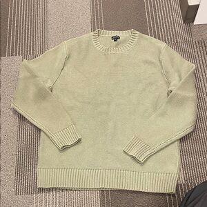 Men's Olive Green Crewneck Sweater